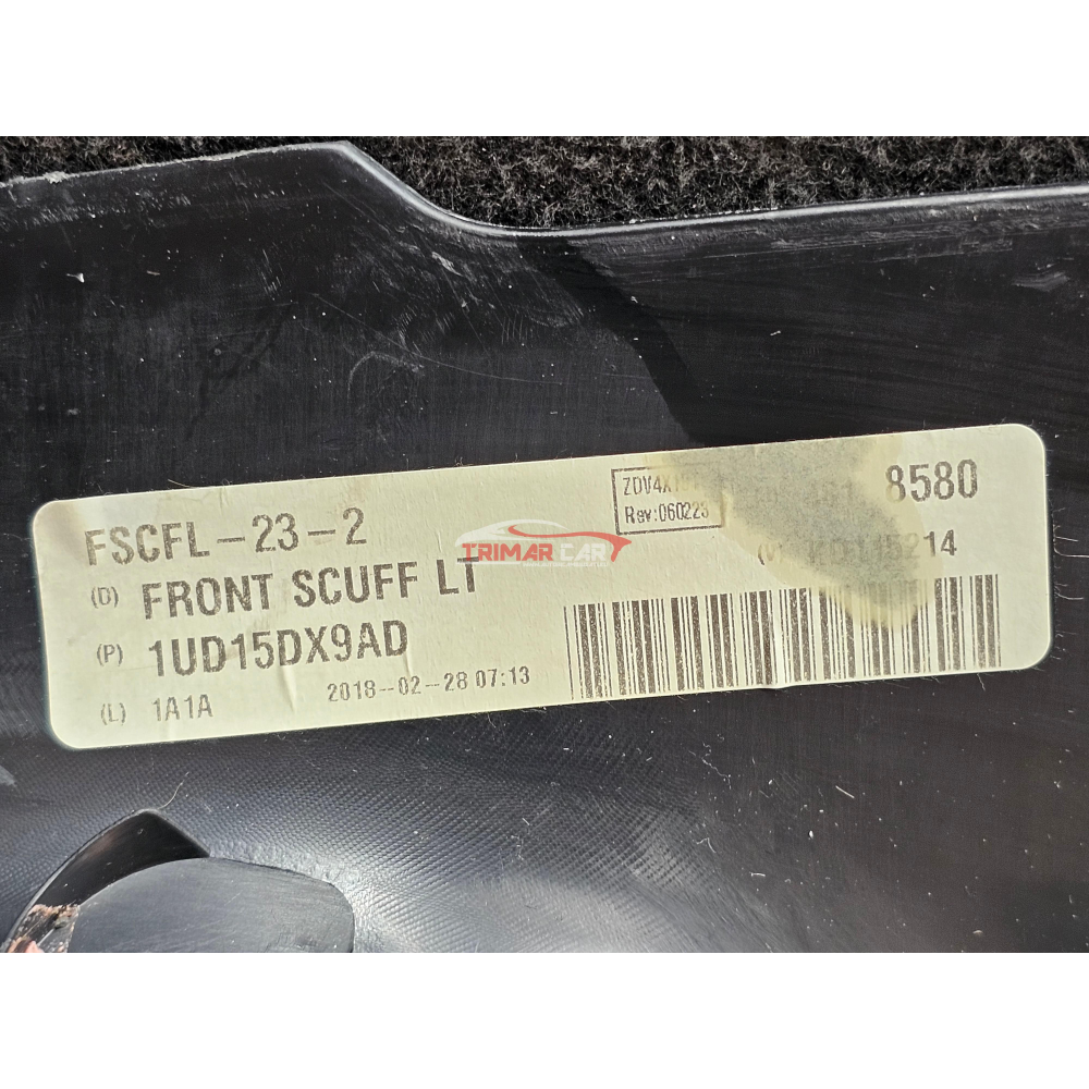 K1UD15DX9AD PROFILO BATTITACCO ANTERIORE SINISTRO JEEP CHEROKEE 5 (KL)(2019 >) 2.2 CRD 200CV 147KW 55280575