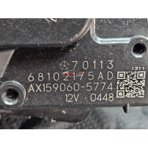 K68102175AD MOTORINO TERGICRISTALLO ANTERIORE JEEP CHEROKEE 5 (KL)(2019 >) 2.2 CRD 200CV 147KW 55280575