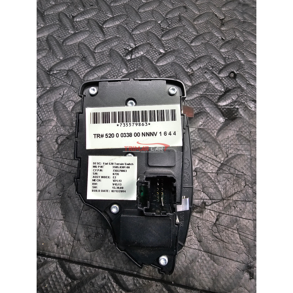 735579863 INTERRUTTORE PULSANTE BLOCCAGGIO DIFFERENZIALE JEEP RENEGADE (BU)(2014 >)