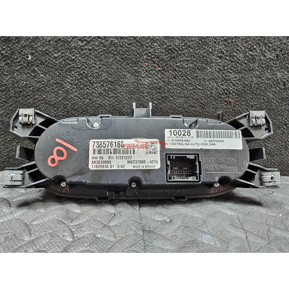 7355766168 CENTRALINA COMANDO CLIMA AUTOMATICO FIAT 500L (351,352)(2012 >)