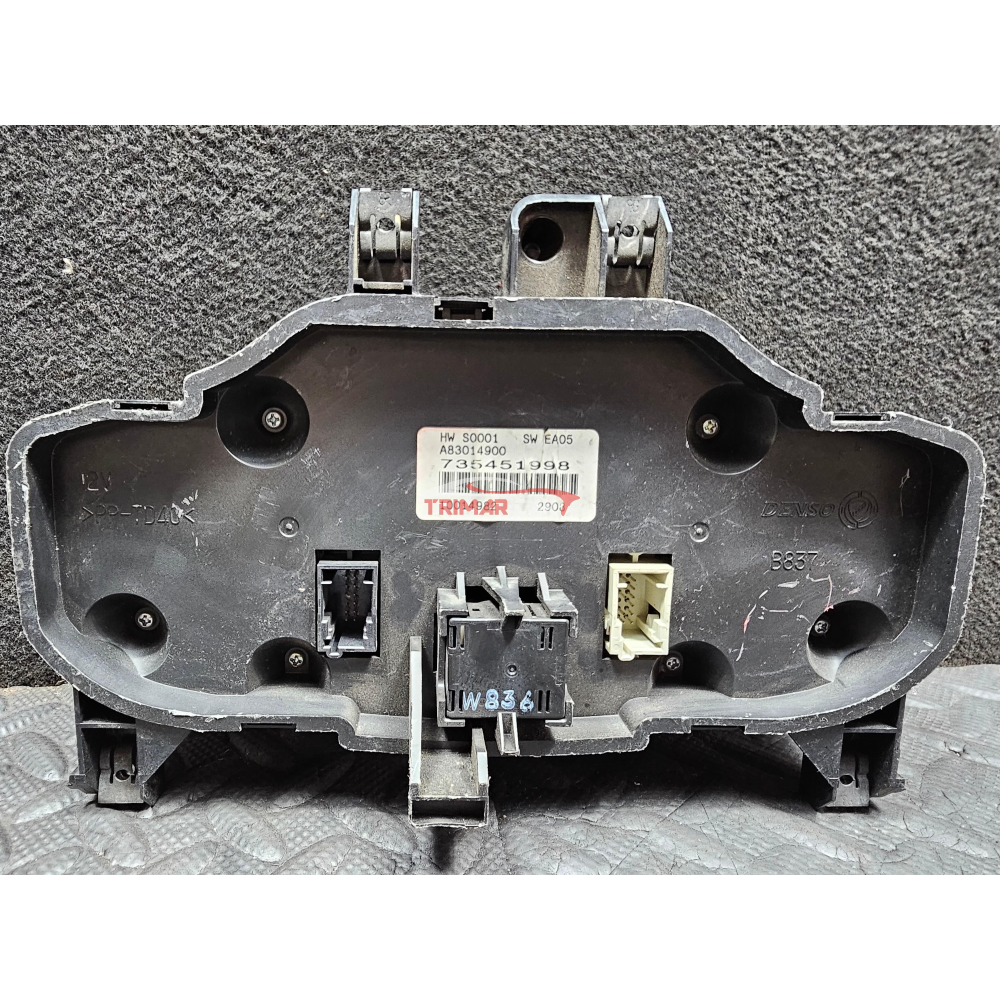 735451998 CENTRALINA COMANDO CLIMA AUTOMATICO NERA FIAT 500 (312)(2007 >)