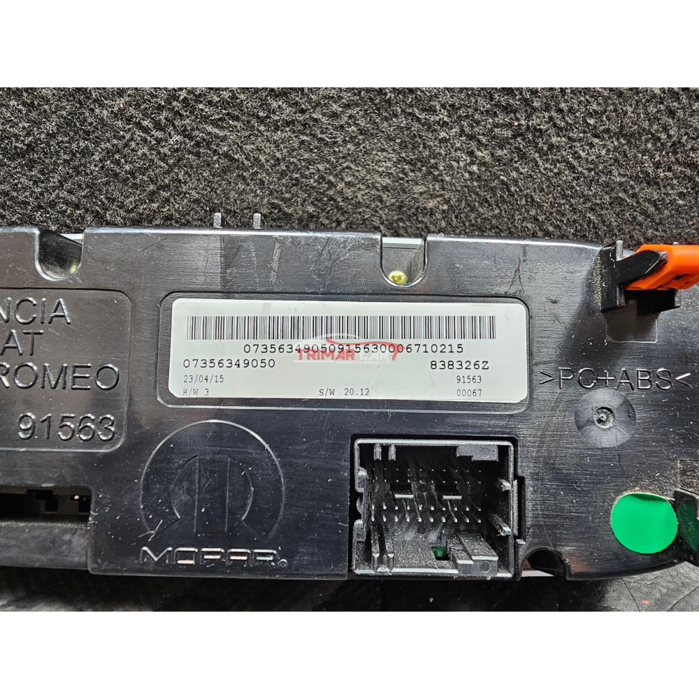 735634905 CENTRALINA COMANDO CLIMA AUTOMATICO JEEP RENEGADE (BU)(2014 >)