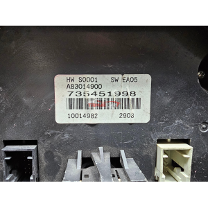 735451998 CENTRALINA COMANDO CLIMA AUTOMATICO NERA FIAT 500 (312)(2007 >)