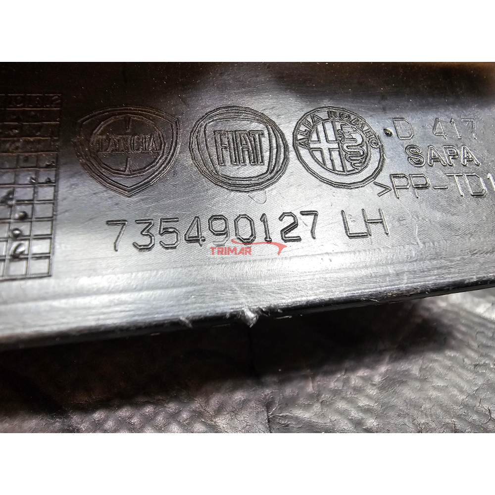 735490127LH MODANATURA SPORTELLO POSTERIORE SINISTRO LANCIA YPSILON 2 (843)(2003-2011)