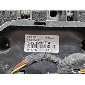 735491194 CENTRALINA COMANDO CLIMA MANUALE NERA FIAT 500 (312)(2007 >)