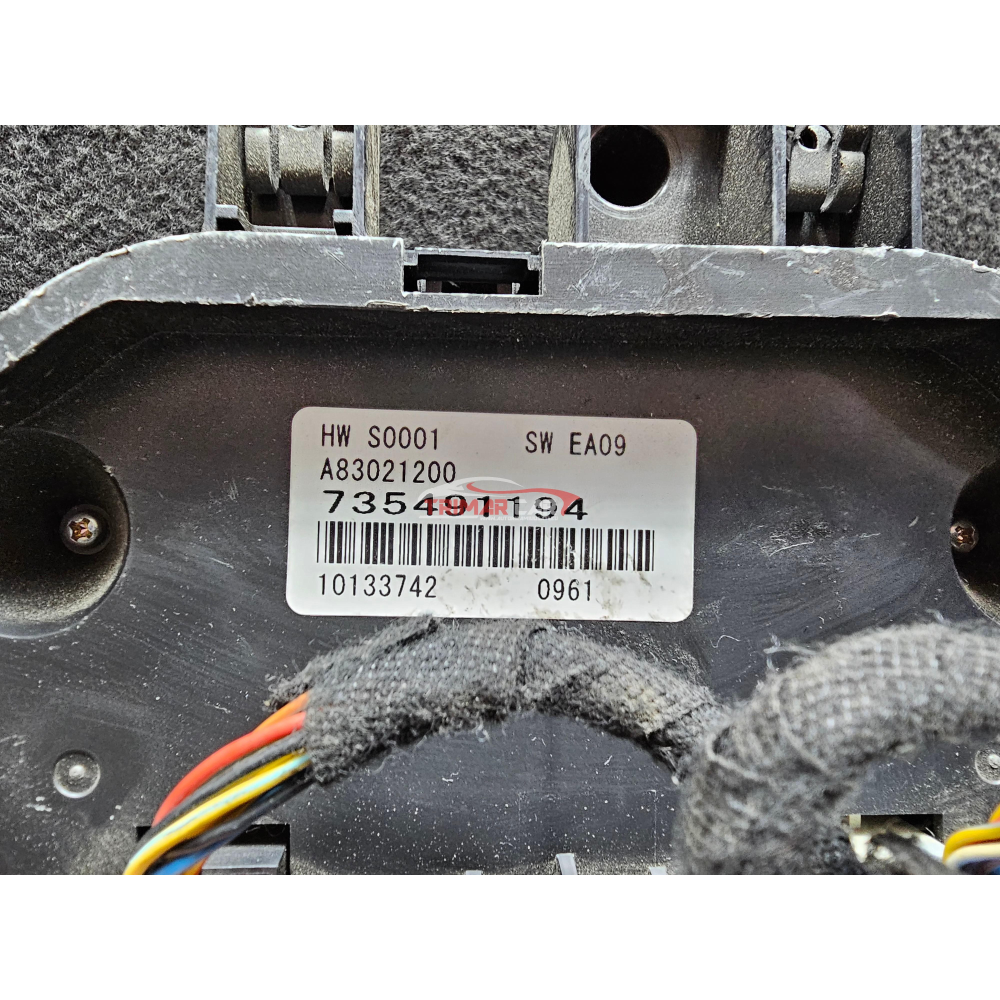 735491194 CENTRALINA COMANDO CLIMA MANUALE NERA FIAT 500 (312)(2007 >)