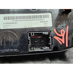 735634905 CENTRALINA COMANDO CLIMA AUTOMATICO JEEP RENEGADE (BU)(2014 >)