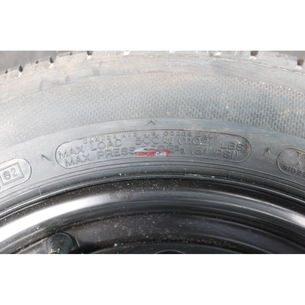 175/65R15 KIT CERCHIO RUOTA DI SCORTA NUOVO MICHELIN FIAT GRANDE PUNTO (199)(05-12)