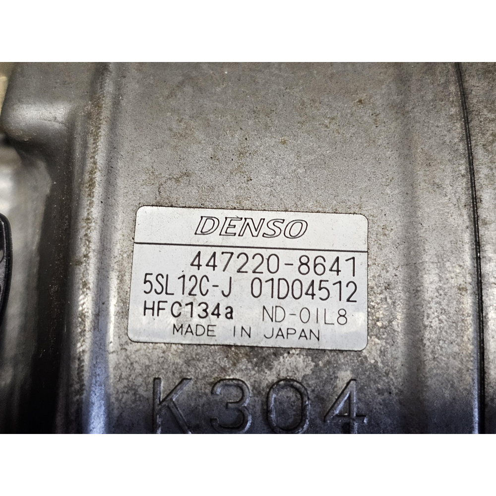 447220-8641 COMPRESSORE AC CLIMA FIAT STILO (192)(2001-2010) 1.9 JTD 115CV 85KW 192A1000