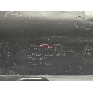 6BU47TRMAA PROTEZIONE PARAURTI ANTERIORE JEEP WRANGLER 4 IV (JL)(2017 >) RUBICON 2.2 MJET 200CV 147KW 55277395 EBH