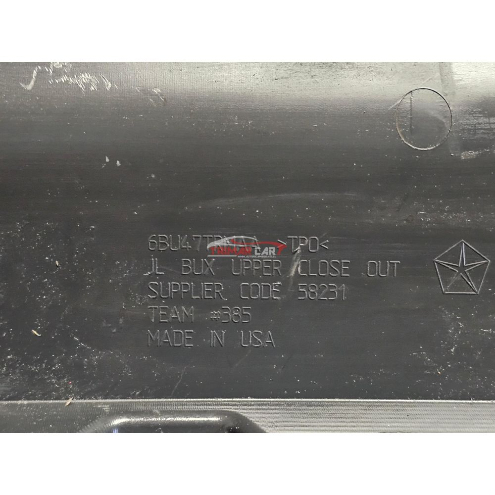 6BU47TRMAA PROTEZIONE PARAURTI ANTERIORE JEEP WRANGLER 4 IV (JL)(2017 >) RUBICON 2.2 MJET 200CV 147KW 55277395 EBH