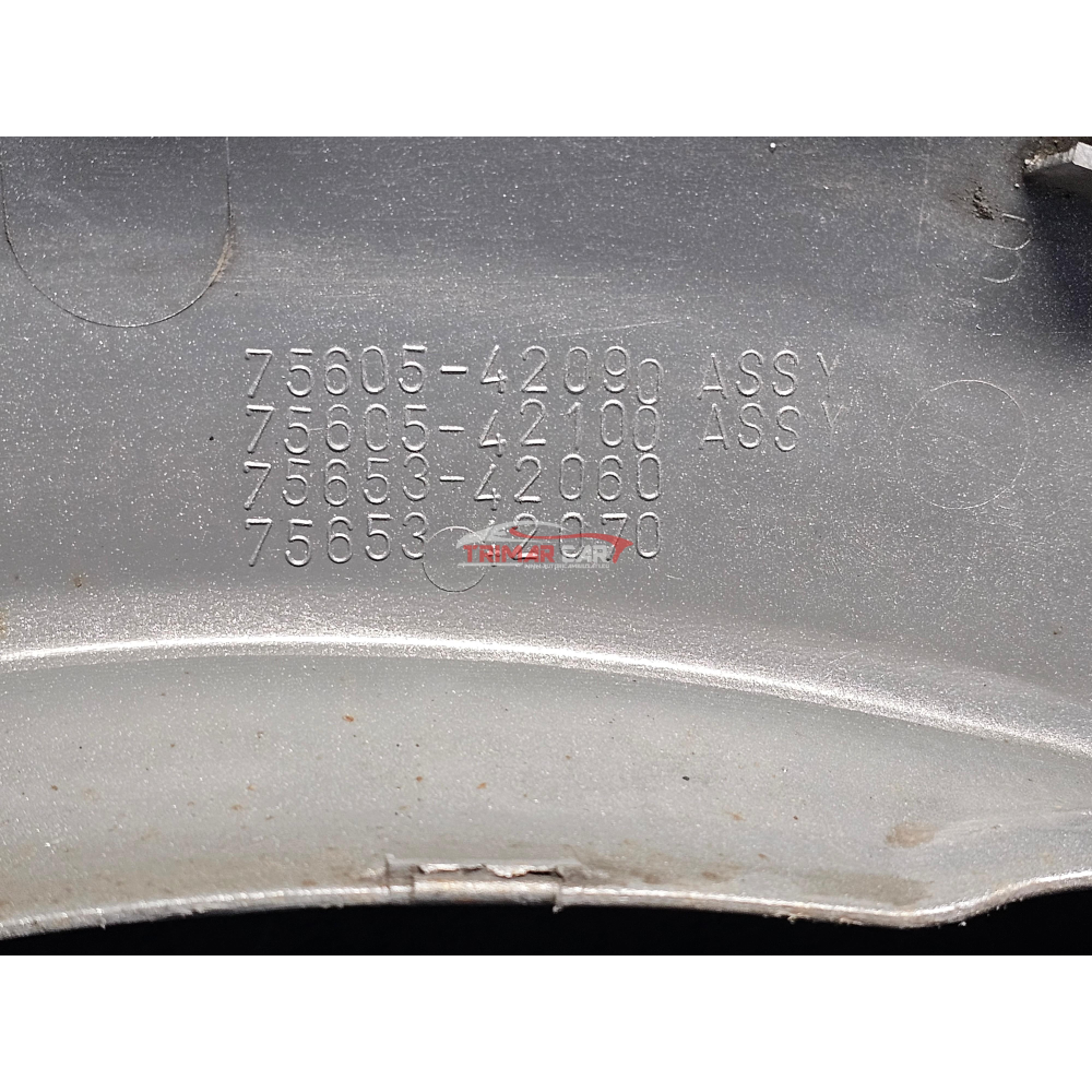 75605-42090 FASCIONE PASSARUOTA POSTERIORE DESTRO TOYOTA RAV4 2 II (A2)(00-05)