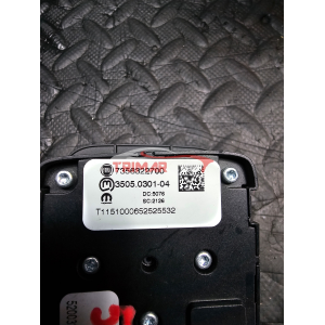 7356322700 INTERRUTTORE PULSANTE BLOCCAGGIO DIFFERENZIALE JEEP RENEGADE (BU)(2014 >)