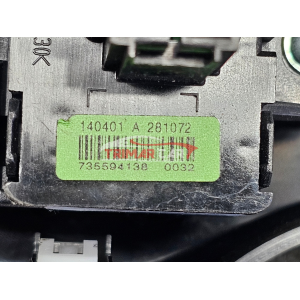 735594138 CORNICE PLANCIA TUNNEL LEVA CAMBIO FRENO A MANO ELETTRICO FIAT 500X (334)(2014 >)