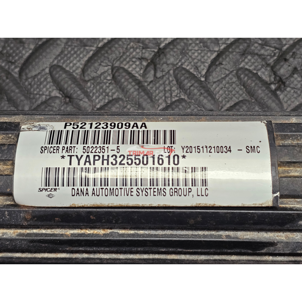 P52123909AA ALBERO DI TRASMISSIONE ANTERIORE JEEP WRANGLER 3 (JK)(2007-2018) 3.6 V6 ERB 2017