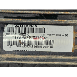 P52123914AA ALBERO DI TRASMISSIONE POSTERIORE JEEP WRANGLER 3 (JK)(2007-2018) 3.6 V6 ERB 2017