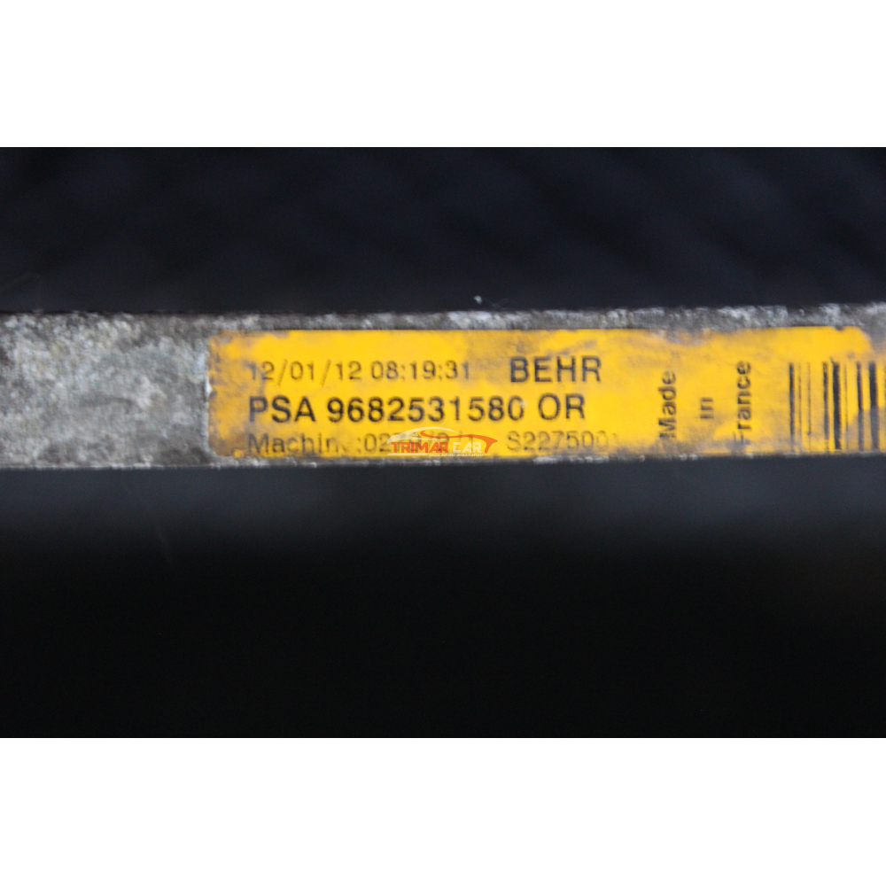 6455GH 9682531580 RADIATORE CONDENSATORE AC CLIMA PEUGEOT 308 (4A,4C)(2007-2013) 1.6 HDI 92CV 68KW 9HP