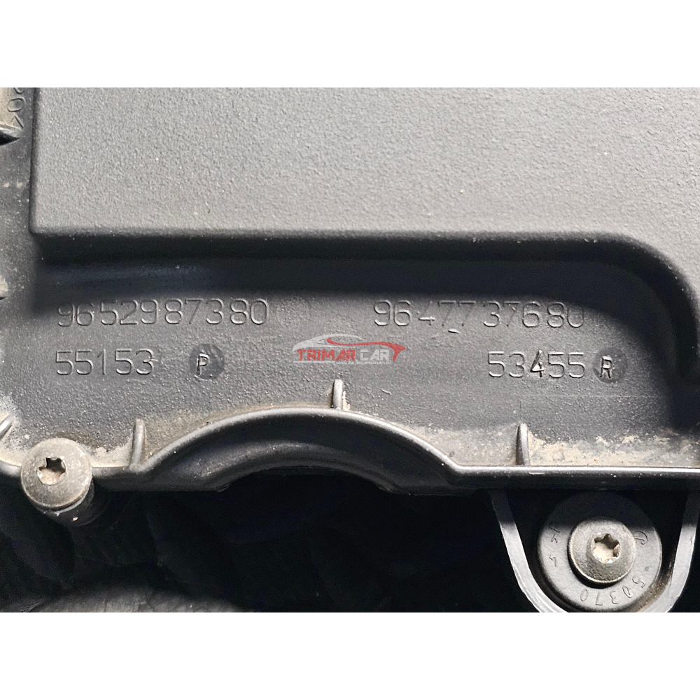 9652987380 AIRBOX PORTAFILTRO ARIA CITROEN C3 FORD FIESTA 5 V (JH,JD)(01-10) 1.4 TDCI 68CV 50KW F6JB