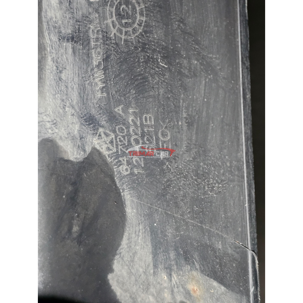 64720A COPPIA MINIGONNE SOTTOPORTA LATERALI JEEP CHEROKEE 5 (KL)(2019 >)