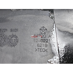 64720A COPPIA MINIGONNE SOTTOPORTA LATERALI JEEP CHEROKEE 5 (KL)(2019 >)