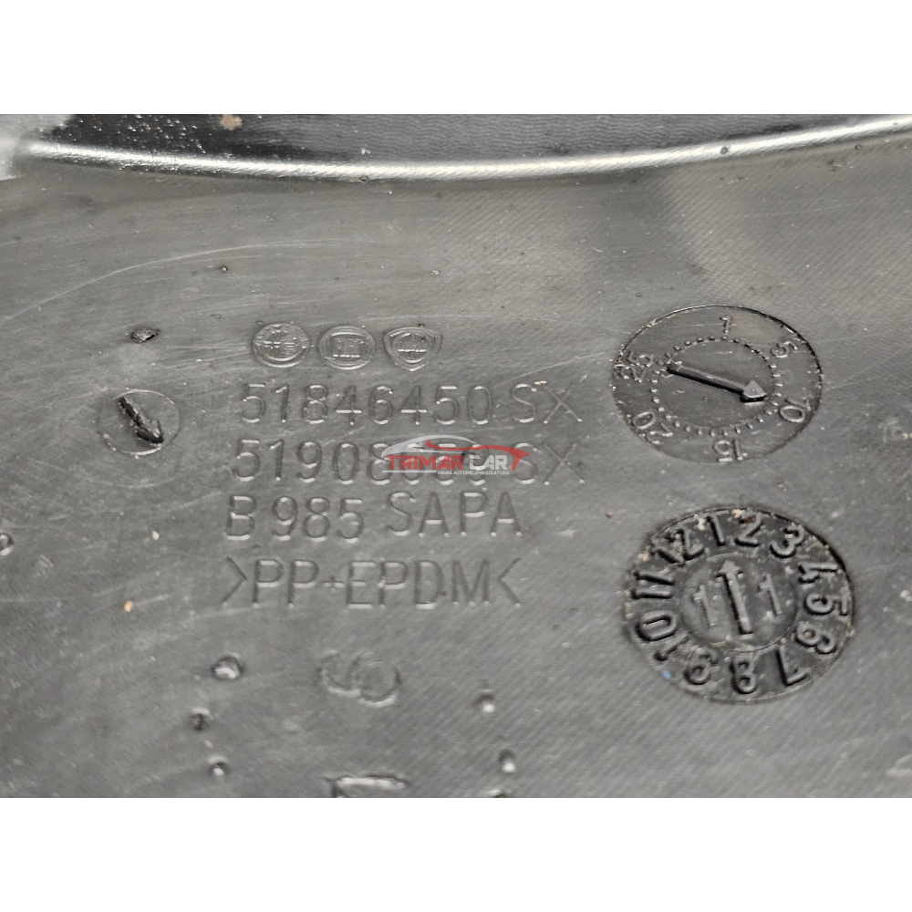 51846450 FASCIONE PASSARUOTA ANTERIORE SINISTRO FIAT PANDA 3 (312,319)(2012 >)