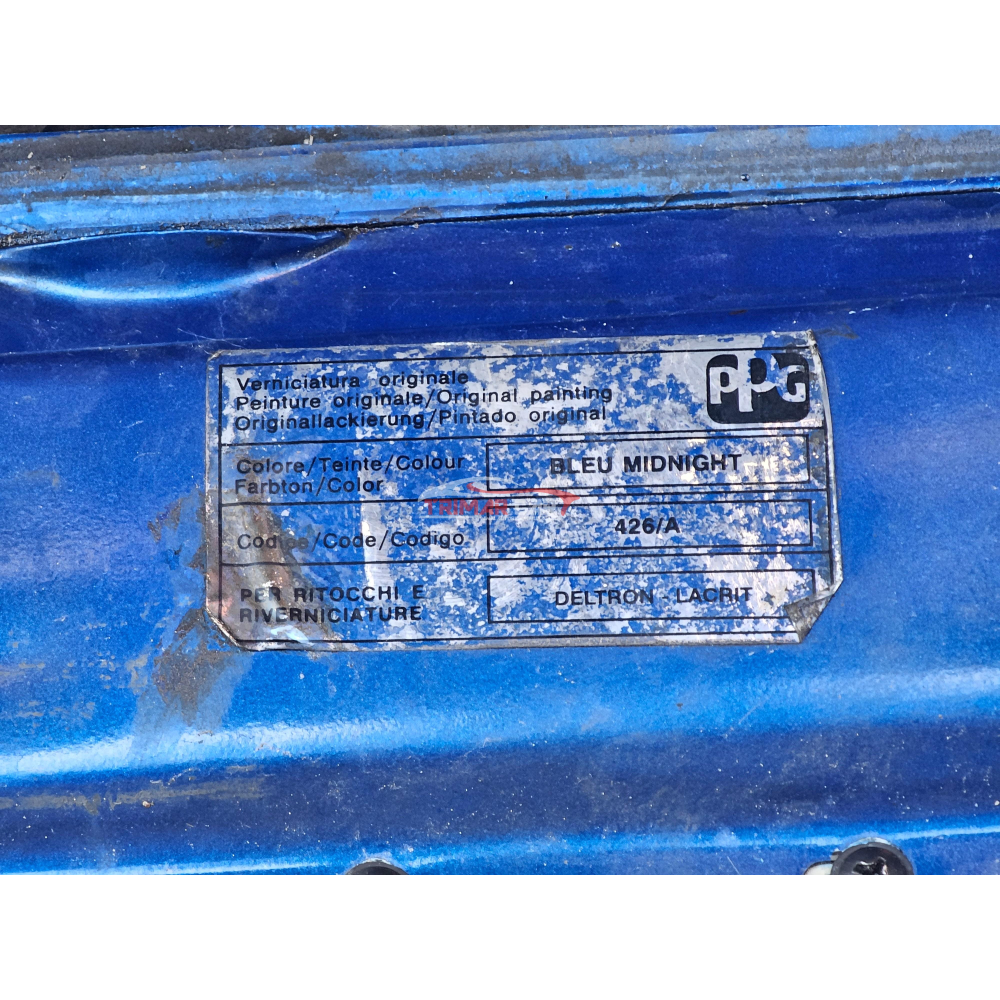 7779964 COFANO PORTELLONE POSTERIORE FIAT PANDA 1 (141)(1980-2004) 4X4