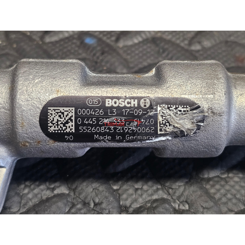 0445214333 TUBO FLAUTO RAIL INIEZIONE JEEP CHEROKEE KL ALFA ROMEO STELVIO (949)(2016 >) 2.2 MJET