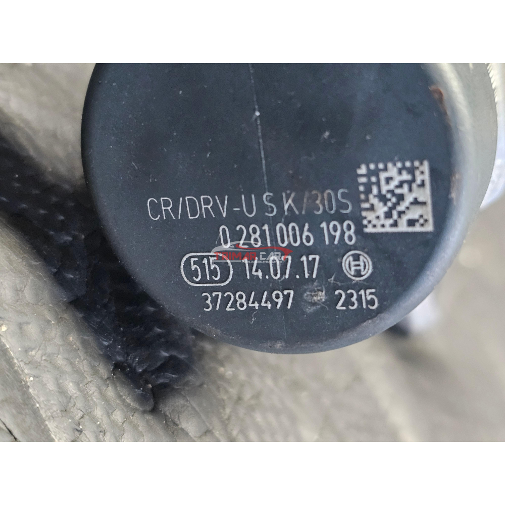 0445214333 TUBO FLAUTO RAIL INIEZIONE JEEP CHEROKEE KL ALFA ROMEO STELVIO (949)(2016 >) 2.2 MJET