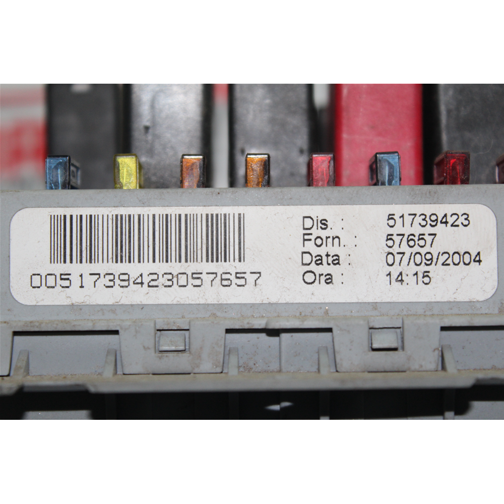 CENTRALINA SCATOLA PORTAFUSIBILI FIAT IDEA (350) [2003-2012] 51739423