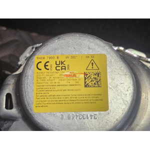 735757792 CINTURA SICUREZZA POSTERIORE DESTRA FIAT PANDA 3 (312,319)(2020>) 1.0HYBRID