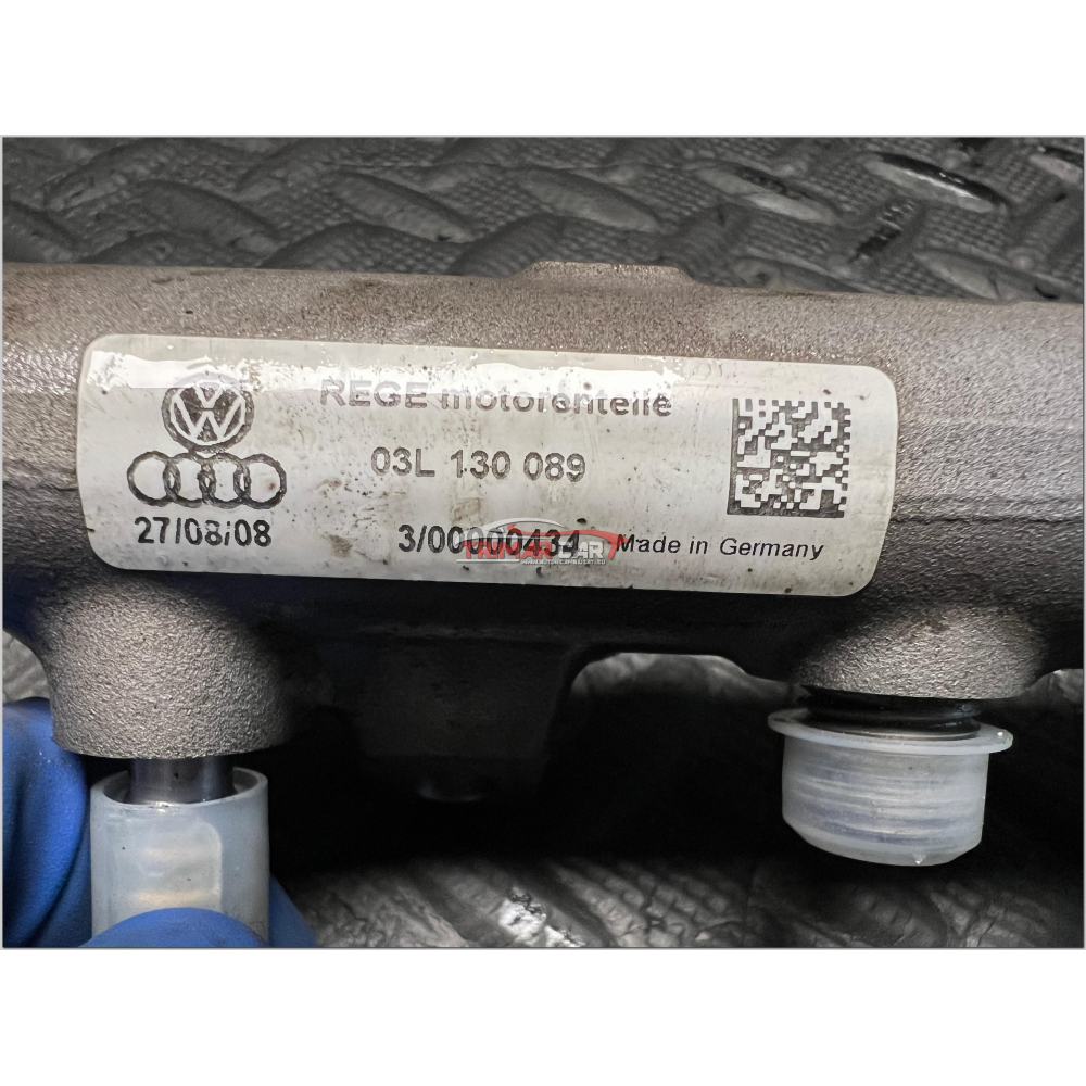 03L130089 TUBO FLAUTO RAIL INIEZIONE AUDI SEAT SKODA VW GOLF VI 2.0 TDI 170CV 125KW CBB