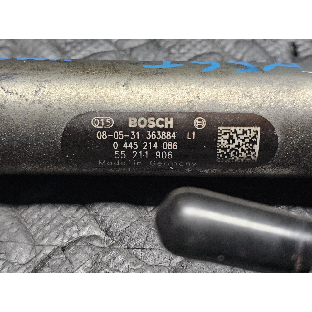 0445214086 55211906 TUBO FLAUTO RAIL INIEZIONE FIAT 500 (312)[2007 IN POI] 1.3MJT 