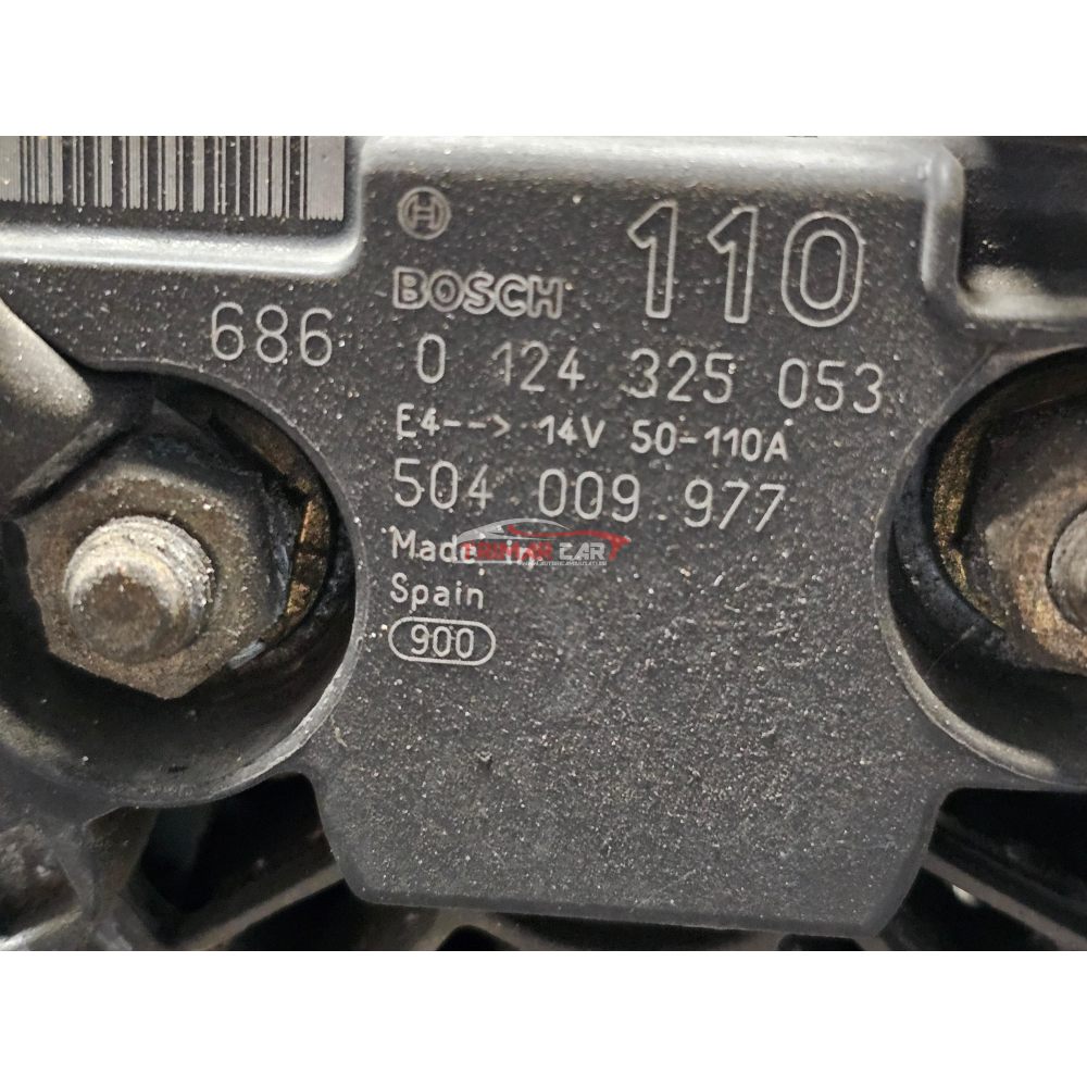 14V 110A 504009977 0124325053 ALTERNATORE UAZ FIAT IVECO