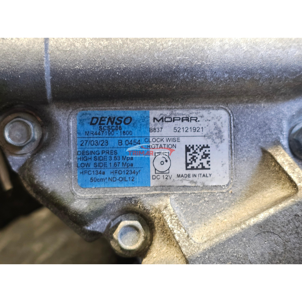 52121921 COMPRESSORE AC CLIMA FIAT LANCIA