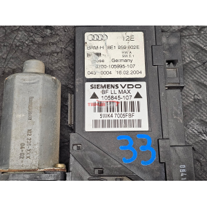 8E1959802E 5WK47005FBF MOTORINO ALZACRISTALLI ANTERIORE DESTRO AUDI A4 AVANT(8ED,B7)(2004-2008)