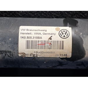 1K0505315BA PONTE ASSALE POSTERIORE VW GOLF 6 VI (5K1)(2008-2013) 1.6 TDI 105CV 77KW COD MOT; CAY