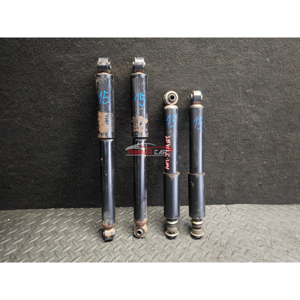 41700-81A00 4-AMMORTIZZATORI ANT POST DX SX SUZUKI JIMNY (FJ)(1998-2018) 1.3 16V 4WD 80CV 59KW COD MOT; G13B