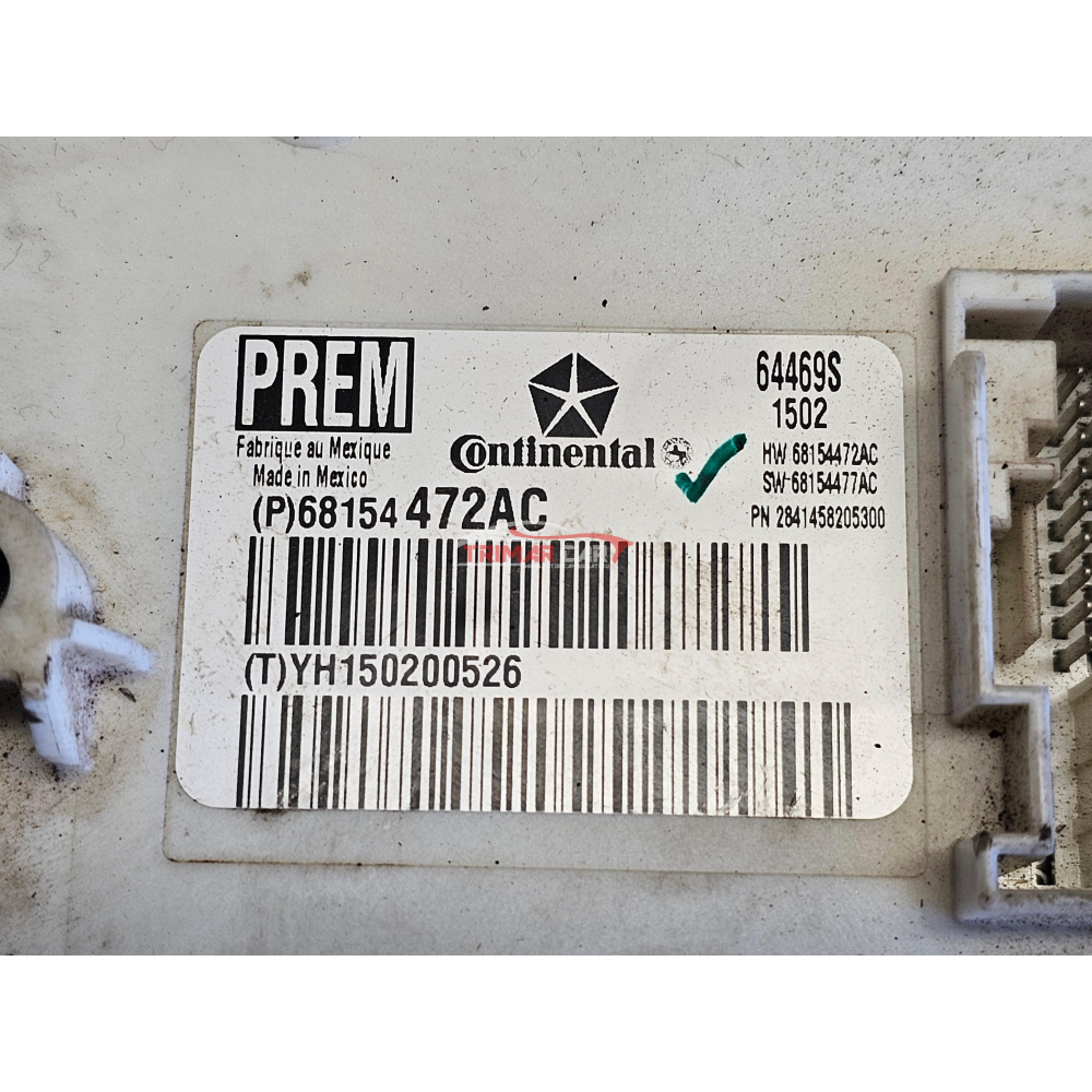 68154472AC CENTRALINA BODY COMPUTER FIAT FREEMONT (345)(11-16) 2.0 JTD 170CVCOD.MOT. 939B5000