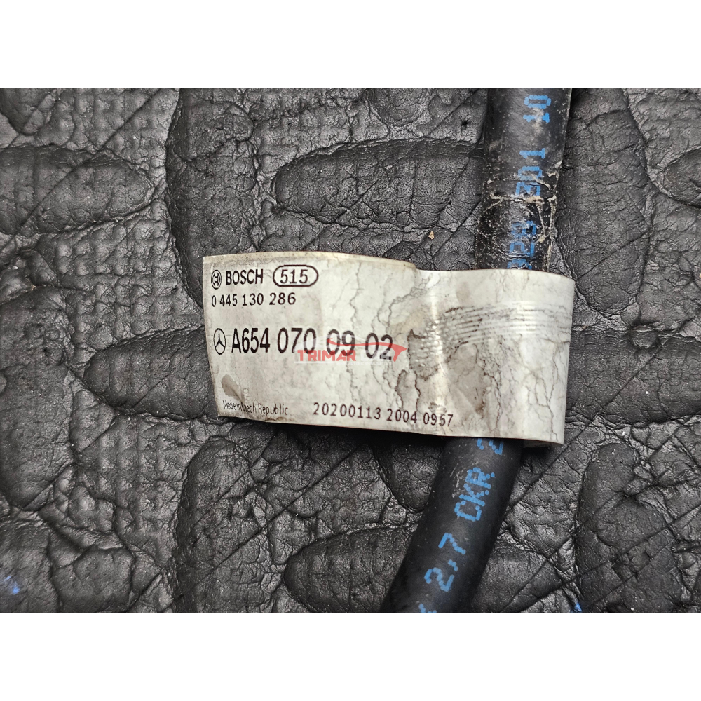 A6540700902 TUBO RITORNO CARBURANTE INIETTORE W177 GLA MERCEDES CLA (C118)(2019>) CLA 200D 150CV 110KW 654920