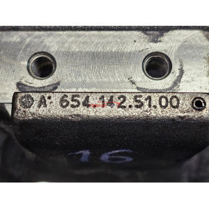 A6541425100 STAFFA SUPPORTO COLLETTORE DI SCARICO MERCEDES CLA (C118)(2019>) CLA 200D 150CV 110KW 654920