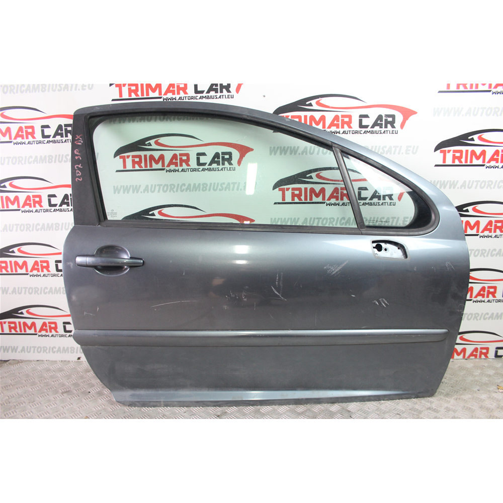 SPORTELLO PORTA PORTIERA ANTERIORE DX DESTRA PEUGEOT 207 (WA_WC) [2006-2015] 3P