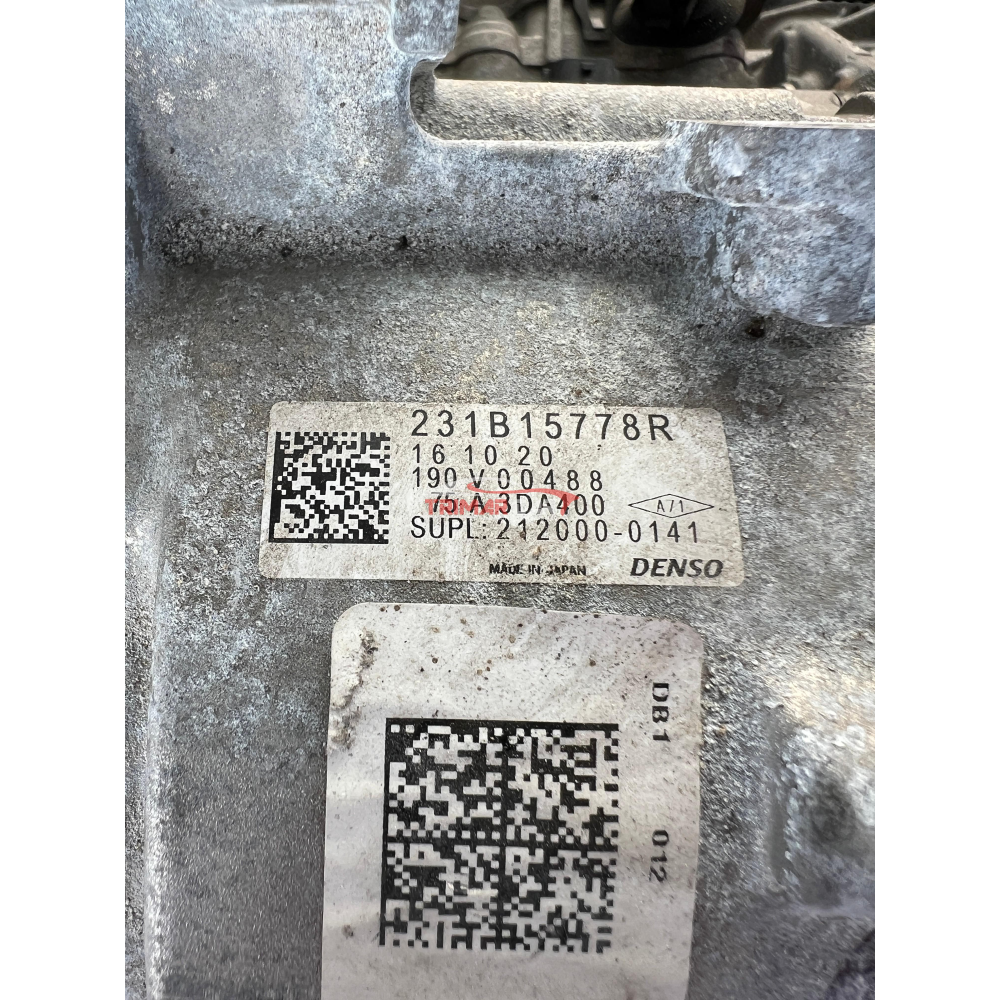 231B15778R 75A ALTERNATORE AVVIAMENTO RENAULT CAPTUR (HF)(2020>) 1.6E-TECH 2021 IBRIDO H4MC6