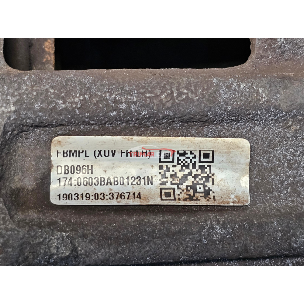 0603BAB01231N PINZA FRENO ANTERIORE SINISTRA MAHINDRA XUV500 (2011>) 2.2 CRDe AWD 140CV 103KW DW12DD