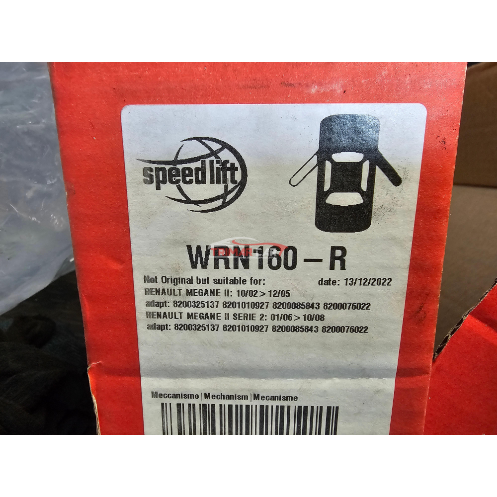 MA003090 MECCANISMO ALZAVETRO ANTERIORE DESTRO 3P NUOVO RENAULT MEGANE 2 II (01-11)