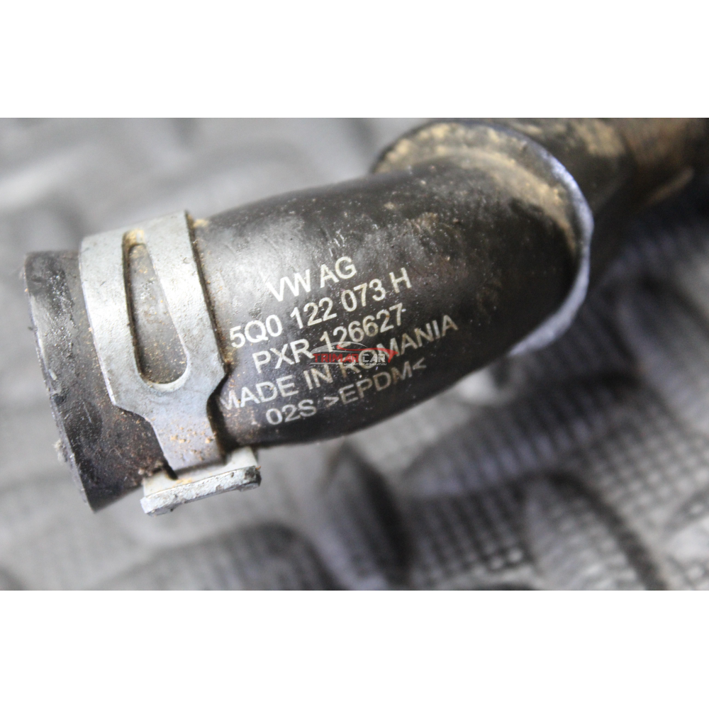 5Q0122073H TUBI TUBO ACQUA RAFFREDDAMENTO RADIATORE VW GOLF 7 VII (2012 >) 2.0 TDI 150 CV 110 KW DFG