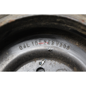 04L105243 PULEGGIA ALBERO MOTORE VW GOLF 7 VII (2012 >) 1.6 2.0 TDI 150 CV 110 KW DFG