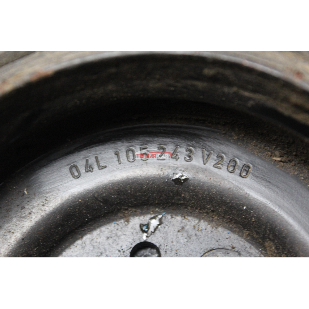 04L105243 PULEGGIA ALBERO MOTORE VW GOLF 7 VII (2012 >) 1.6 2.0 TDI 150 CV 110 KW DFG
