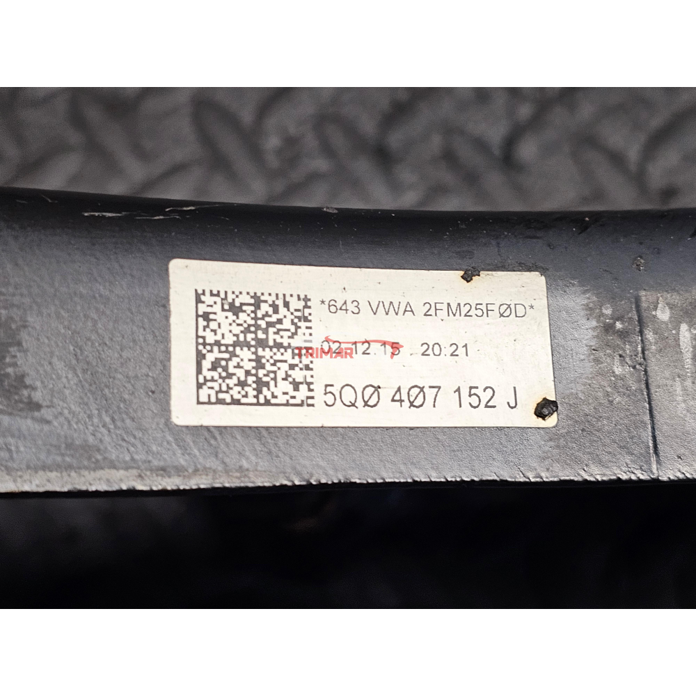 5Q0407152J BRACCIO OSCILLANTE SOSPENSIONE ANTERIORE DESTRO VW GOLF 7 VII (2012 IN POI) AUDI A3 8V