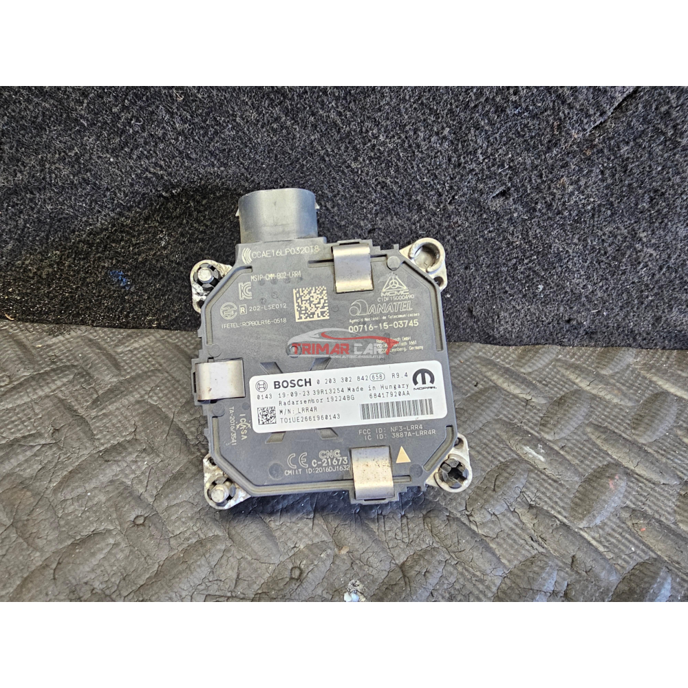 0203302842 68417920AA SENSORE RADAR PARAURTI ANTERIORE JEEP COMPASS (MP,M6)(2016>)