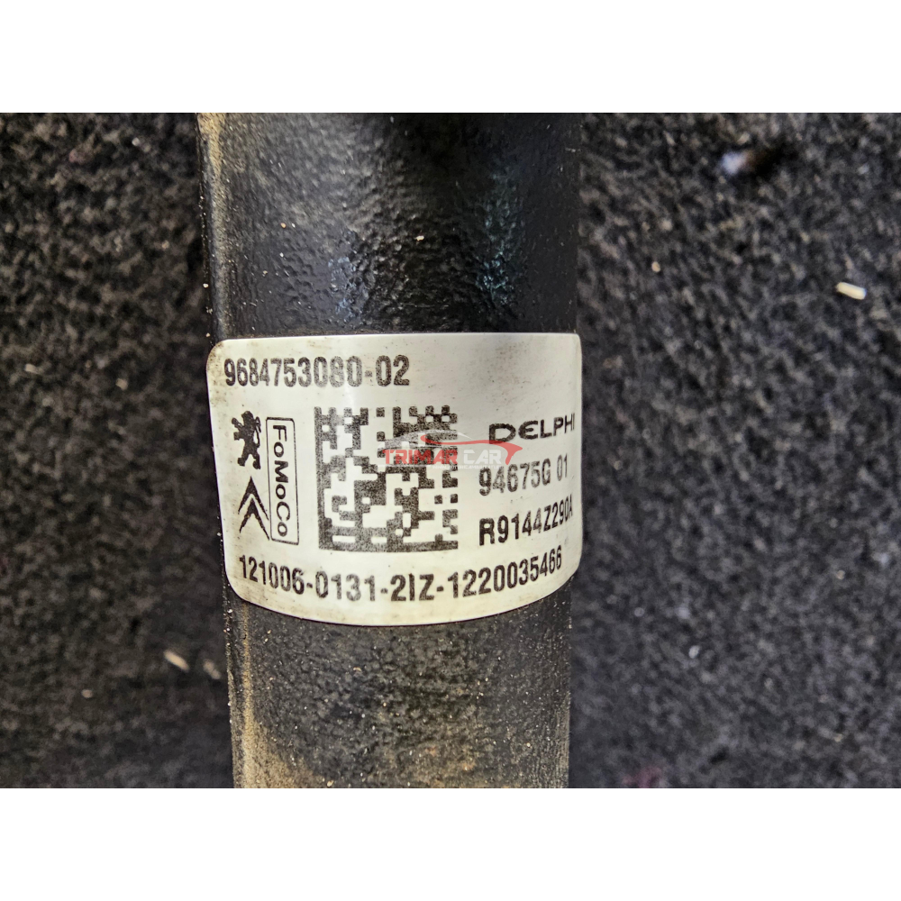 9684753080 TUBO FLAUTO RAIL INIEZIONE CITROEN FORD PEUGEOT 3008 SUV (2016>) 1.6HDI